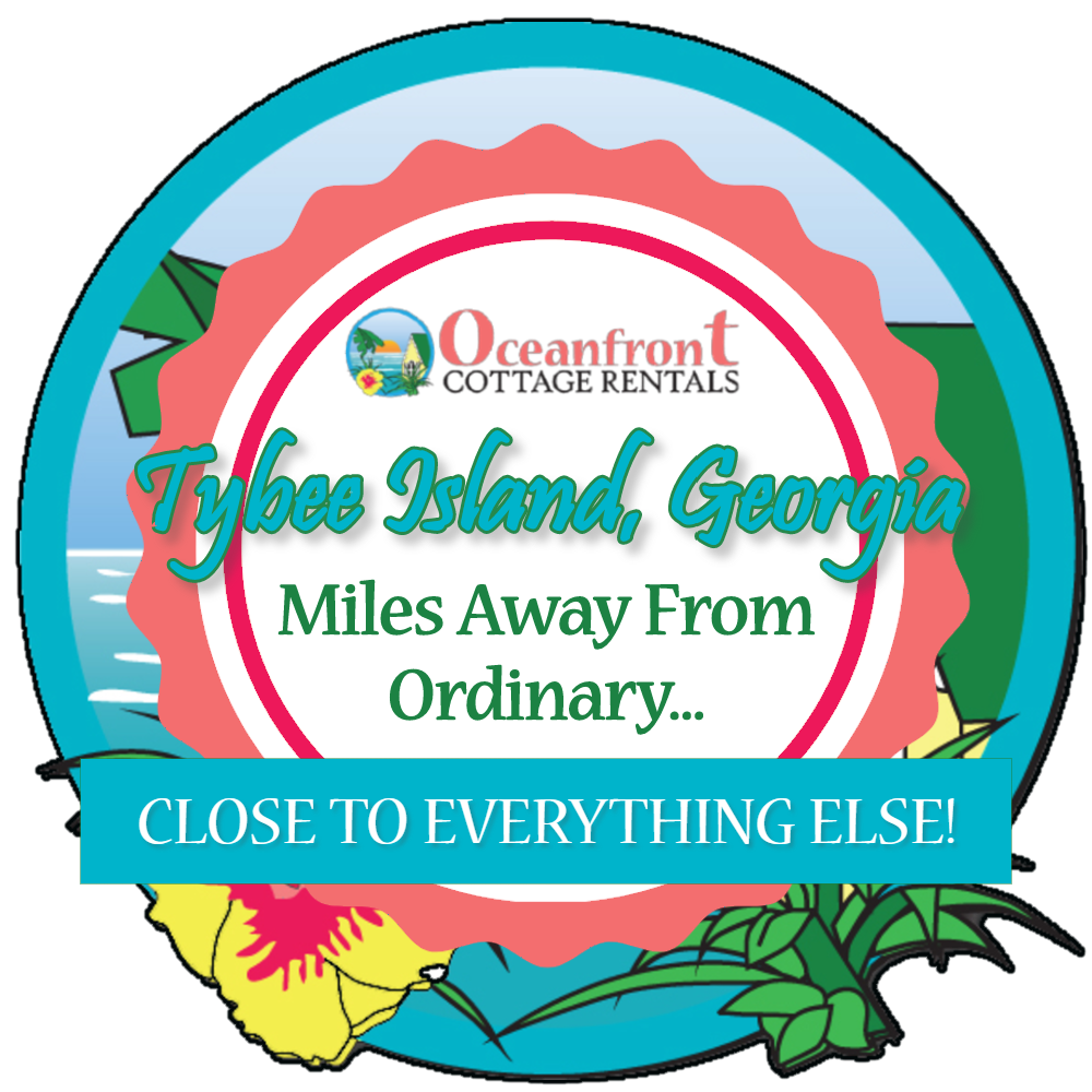 Tybee Island GA Miles Away from Ordinary Close to Everything Else Logo